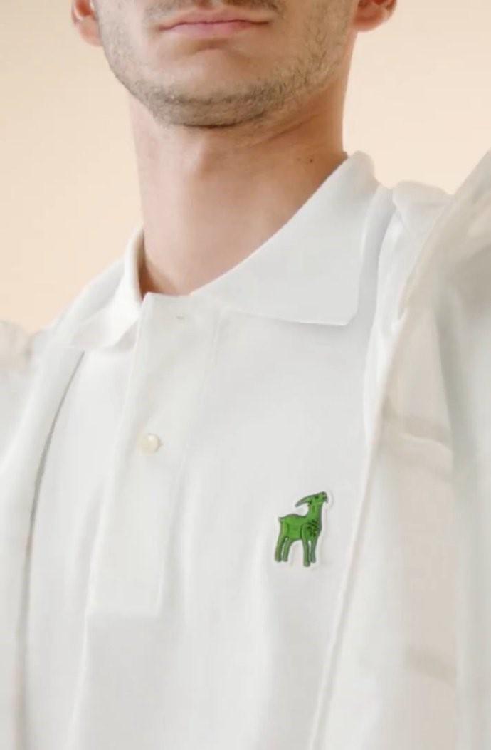 为致敬德约科维奇，Lacoste部分款式的鳄鱼标将改为山羊标